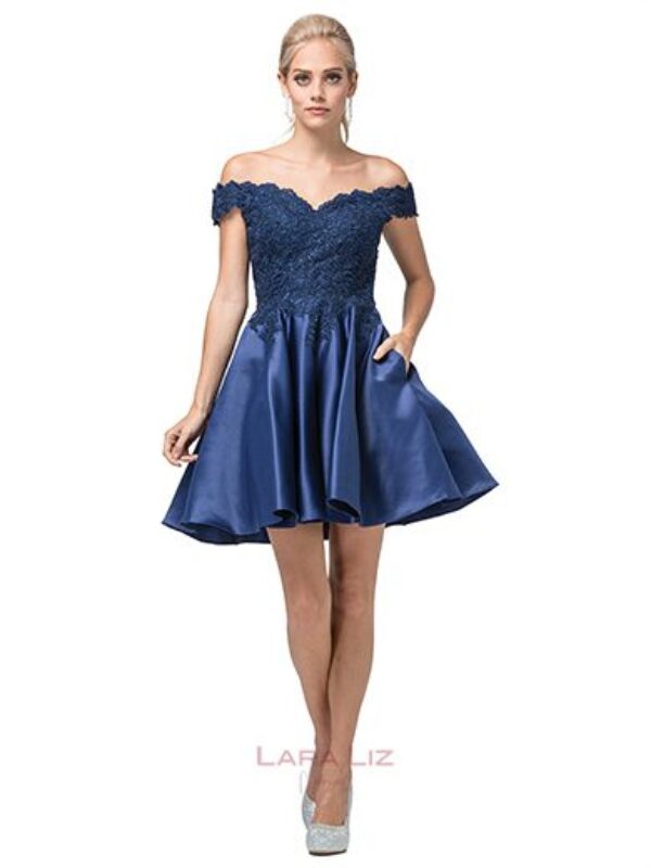 Vestido de Graduacion Corto LL3213