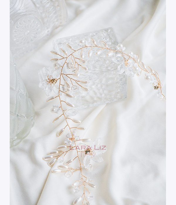 Enredadera Dorada con Perlitas 60